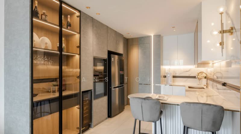 Service Residence for Sale at Skyluxe On The Park Bukit Jalil - ANS TOH - Kitchen - PropertyGuru.com.my
