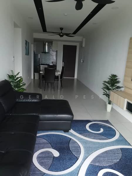 Service Residence for Sale at Meritus Residensi - Gerald Peski - Living Room - PropertyGuru.com.my