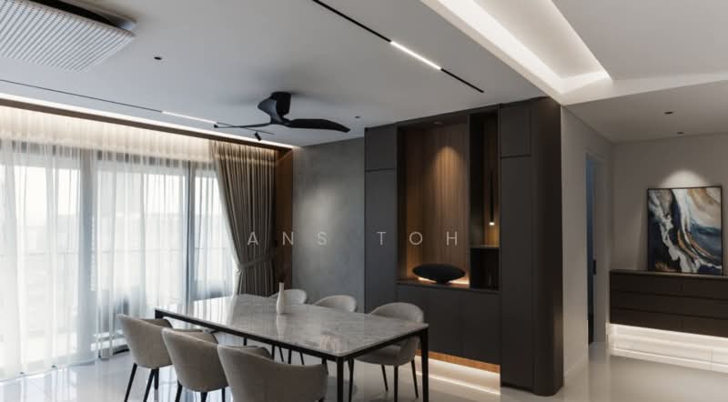 Condominium for Sale at The Rainz - ANS TOH - Dining Room - PropertyGuru.com.my