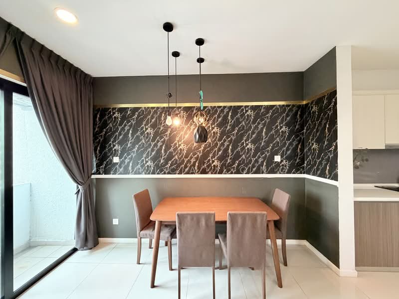 Service Residence for Rent at Suasana Iskandar Malaysia - Enrica Long - Dining Room - PropertyGuru.com.my