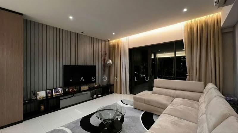 Condominium for Sale at Residensi 22 - Jason Loh - Living Room - PropertyGuru.com.my