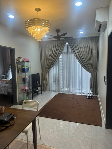 Service Residence for Rent at Altris Residences @ The Quartz WM - TJ Yoo - Living Room - PropertyGuru.com.my