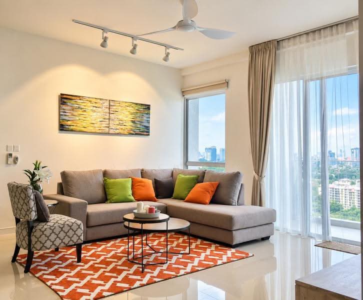 Condominium for Rent at Pavilion Hilltop - Peter Sek - Living Room - PropertyGuru.com.my