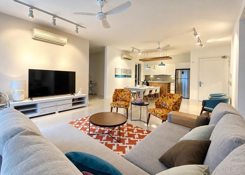 Condominium for Rent at Pavilion Hilltop - Peter Sek - Living Room - PropertyGuru.com.my