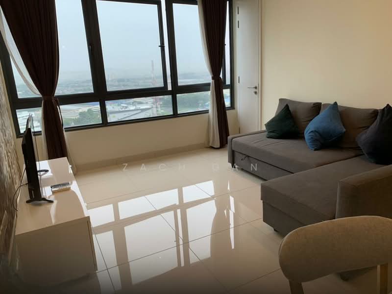 Servis Apartment untuk Disewa di Pandora @ Tropicana Metropark - Zach Gan - Living Room - PropertyGuru.com.my