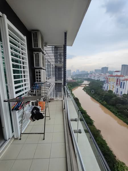 Service Residence for Rent at Southbank Residence - Chai Ming Hern - Balcony - PropertyGuru.com.my