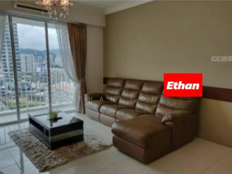 Kondominium untuk Disewa di Summer Place - Ethan Foo - Living Room - PropertyGuru.com.my