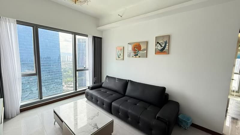 Servis Apartment untuk Disewa di Core Residence @ TRX - Jeffney Lim - Living Room - PropertyGuru.com.my