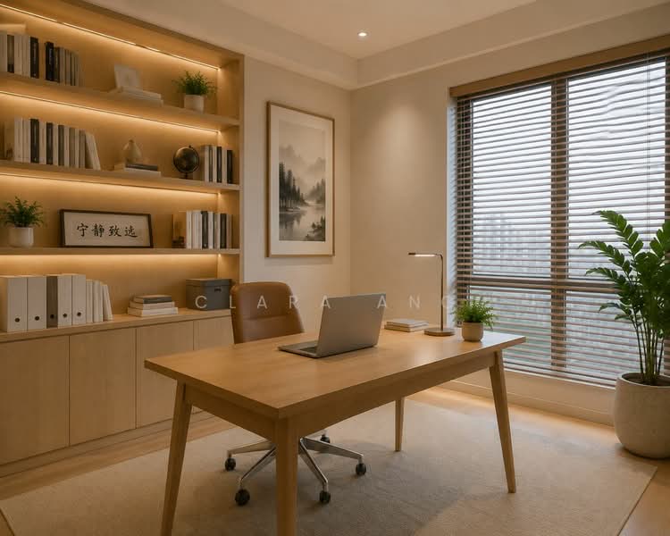 Servis Apartment untuk Disewa di The Park Sky Residence - Clara Ang - Study - PropertyGuru.com.my