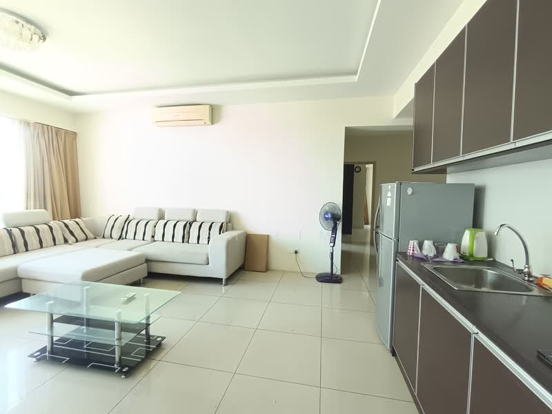 Servis Apartment untuk Dijual di Birch Regency @ Penang Times Square - SH Lim - Living Room - PropertyGuru.com.my