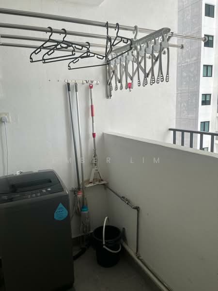 Service Residence for Rent at Southkey Mosaic - Ember Lim - Balcony - PropertyGuru.com.my