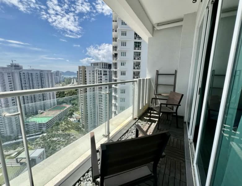 Kondominium untuk Disewa di Vertiq - Alex Lim - Balcony - PropertyGuru.com.my