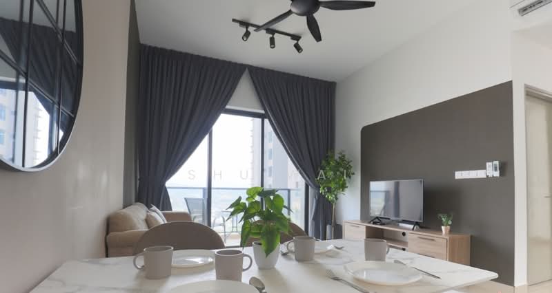 Servis Apartment untuk Disewa di Astoria Ampang - Shu Wai - Living Room - PropertyGuru.com.my