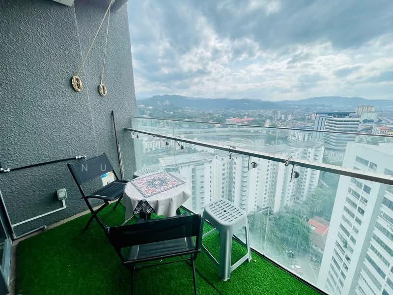 Service Residence for Sale at The Elements - Nur Alia Omar - Balcony - PropertyGuru.com.my