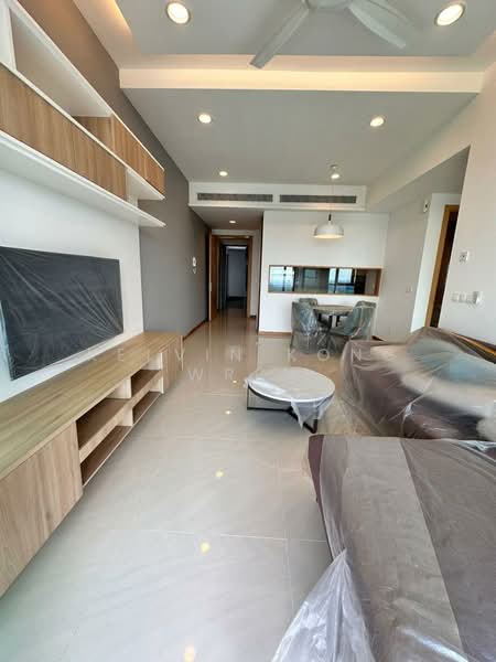 Service Residence for Sale at Southern Marina Residences - Kelvin Kong Wren - Living Room - PropertyGuru.com.my