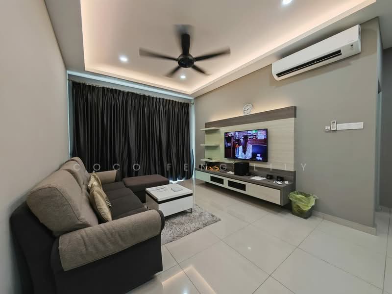 Service Residence for Sale at Seasons Amara Larkin - Coco Feng Lily - Living Room - PropertyGuru.com.my