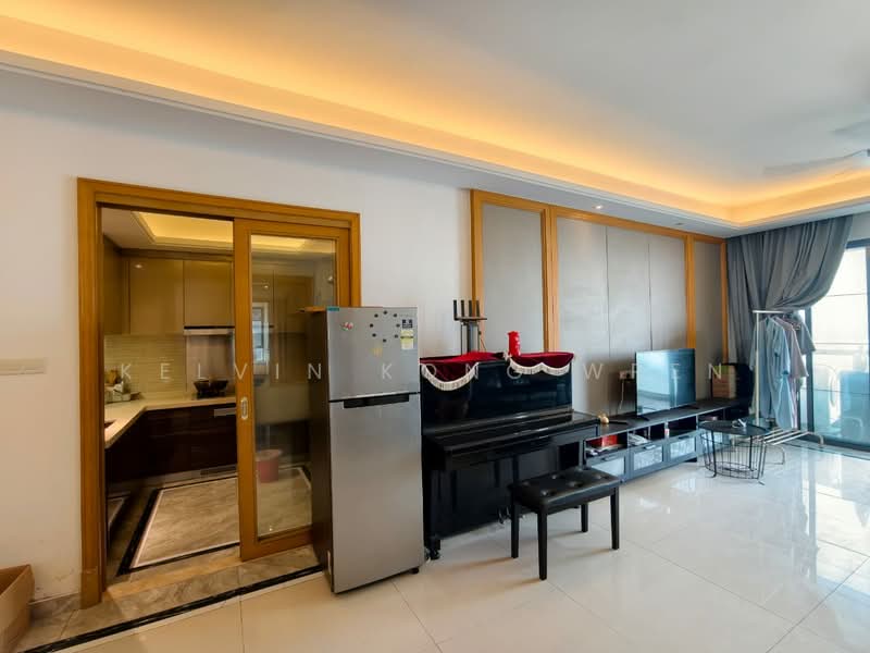 Service Residence for Sale at R&F Princess Cove Phase 1 - Kelvin Kong Wren - Living Room - PropertyGuru.com.my
