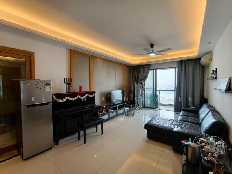 Service Residence for Sale at R&F Princess Cove Phase 1 - Kelvin Kong Wren - Living Room - PropertyGuru.com.my