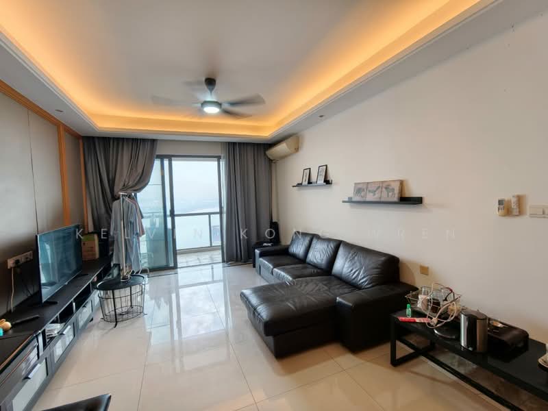 Service Residence for Sale at R&F Princess Cove Phase 1 - Kelvin Kong Wren - Living Room - PropertyGuru.com.my