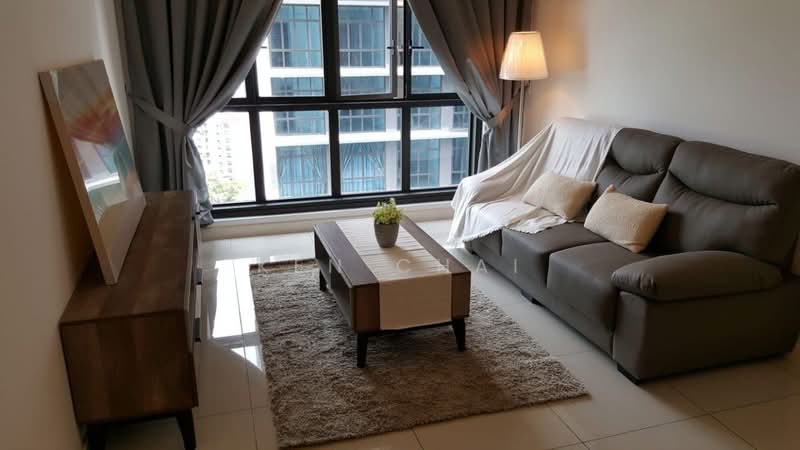 Servis Apartment untuk Dijual di Setia Sky 88 - Ken Chai - Living Room - PropertyGuru.com.my