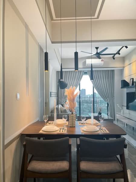 Service Residence for Rent at Ooak Serviced Apartments @ Kiara 163 - Vivian Wong - Dining Room - PropertyGuru.com.my
