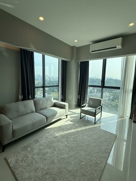 Servis Apartment untuk Dijual di Senada Residence @ KLGCC Resort - Mark Aurther Francis - Living Room - PropertyGuru.com.my