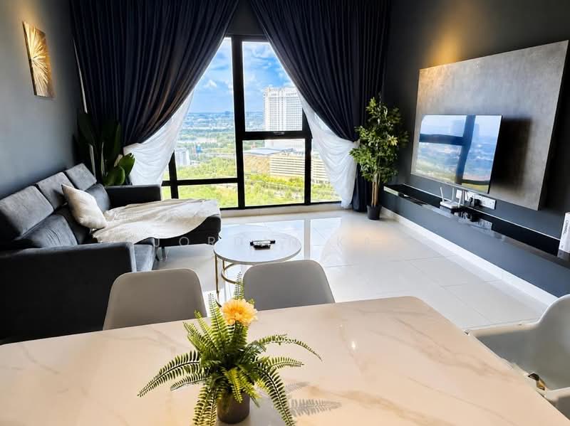 Service Residence for Rent at Southkey Mosaic - Jordan Kau - Living Room - PropertyGuru.com.my