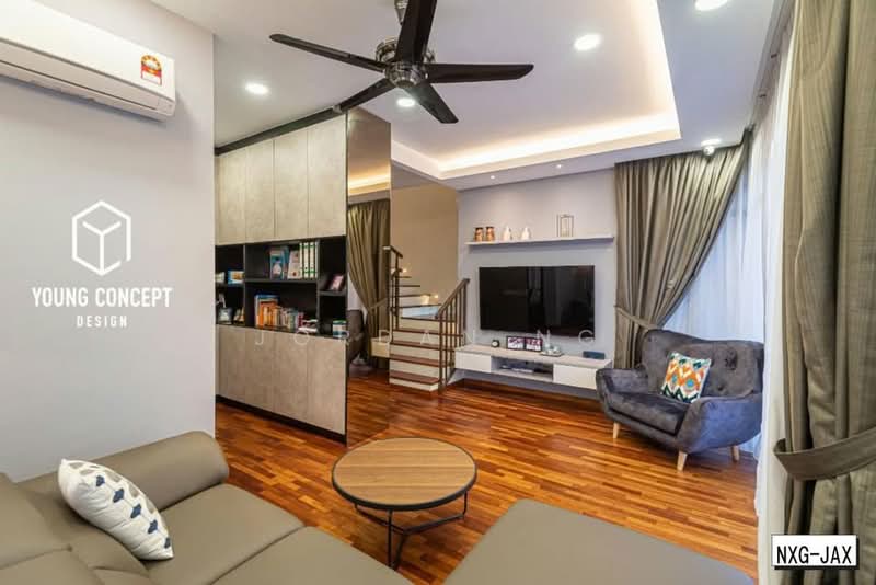 Rumah Teres 3 Tingkat untuk Dijual di Setia Utama (Setia Alam) - Jordan Ng - Living Room - PropertyGuru.com.my