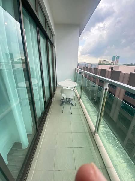 Service Residence for Rent at Palazio - Jordan Kau - Balcony - PropertyGuru.com.my