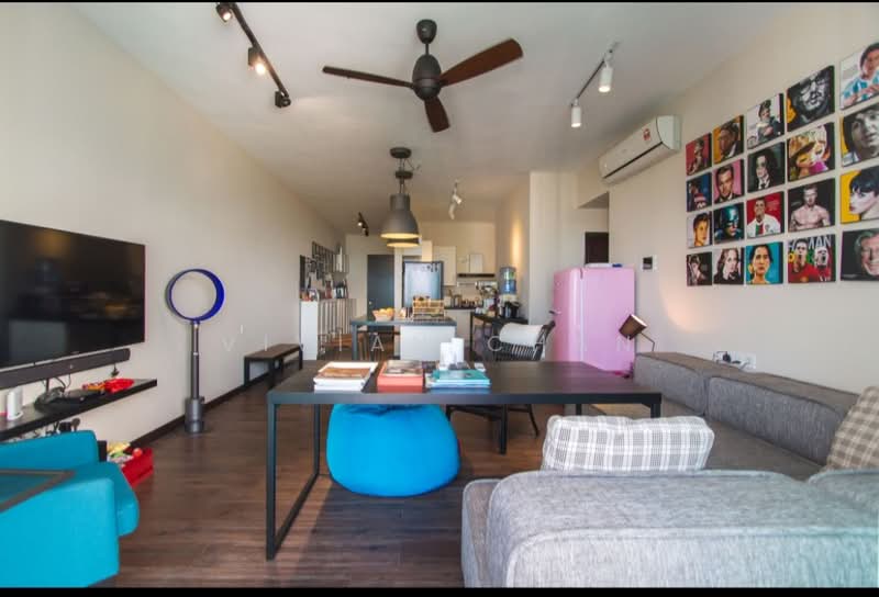 Condominium for Rent at Vertiq - Vivian Chan - Living Room - PropertyGuru.com.my