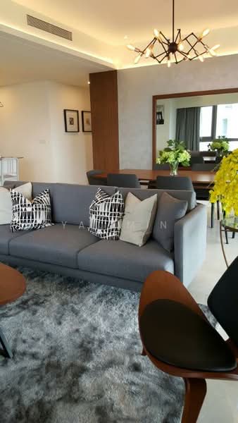 Service Residence for Rent at The Sentral Residences - Yat Min - Living Room - PropertyGuru.com.my