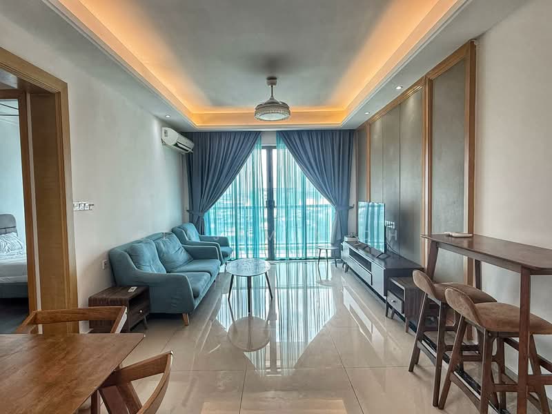 Service Residence for Rent at R&F Princess Cove Phase 1 - Benjamin Oh - Living Room - PropertyGuru.com.my