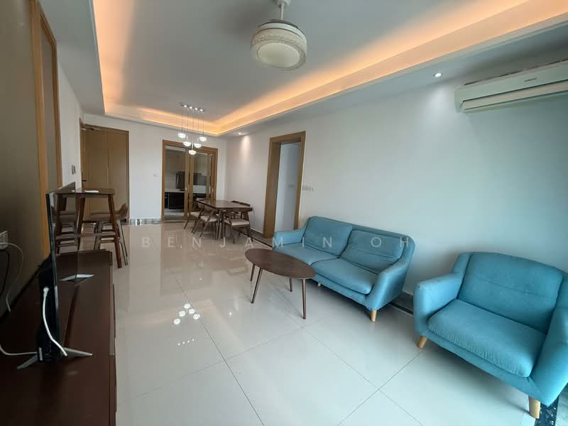 Service Residence for Rent at R&F Princess Cove Phase 1 - Benjamin Oh - Living Room - PropertyGuru.com.my