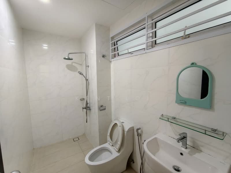 Service Residence for Rent at Twin Galaxy (Dwi Galaksi) - Kent Loi - Bathroom - PropertyGuru.com.my