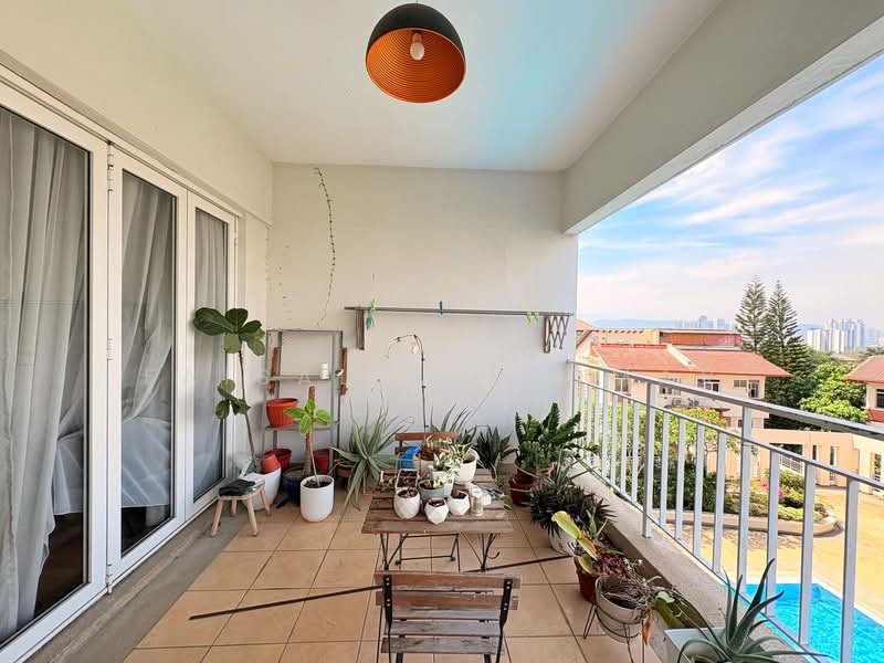 Kondominium untuk Dijual di Desa Villas - Faisal Abu Omar - Balcony - PropertyGuru.com.my