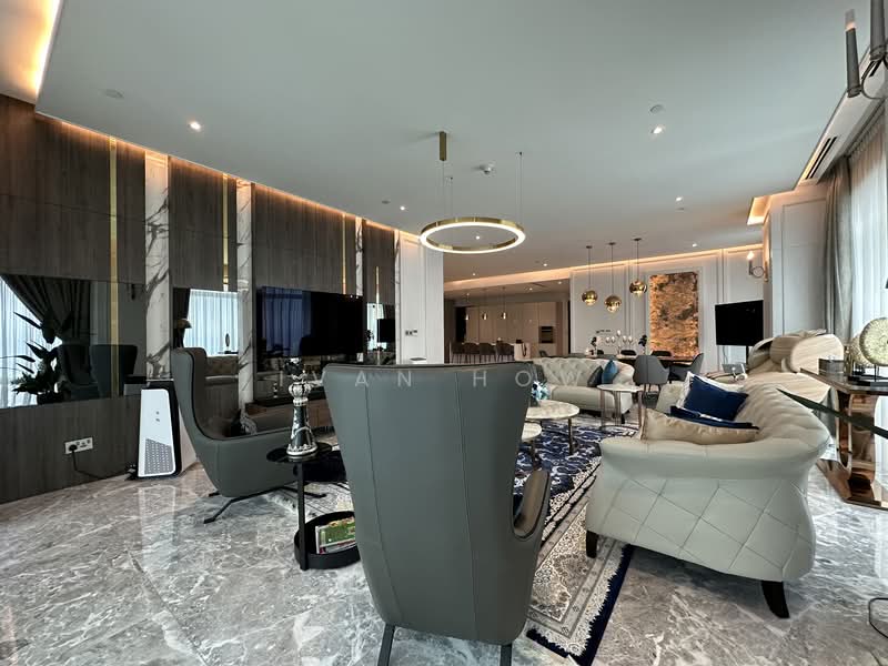 Service Residence for Rent at Four Seasons Place - Ivan How - Living Room - PropertyGuru.com.my