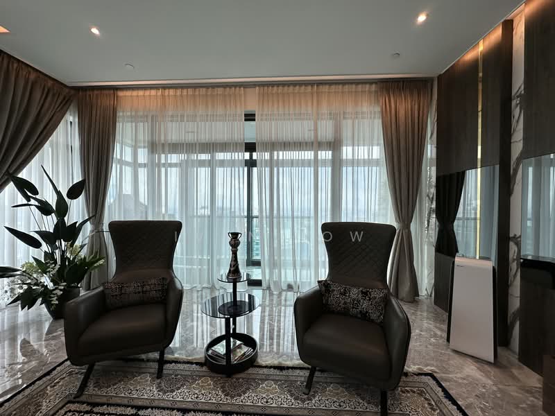 Service Residence for Rent at Four Seasons Place - Ivan How - Living Room - PropertyGuru.com.my