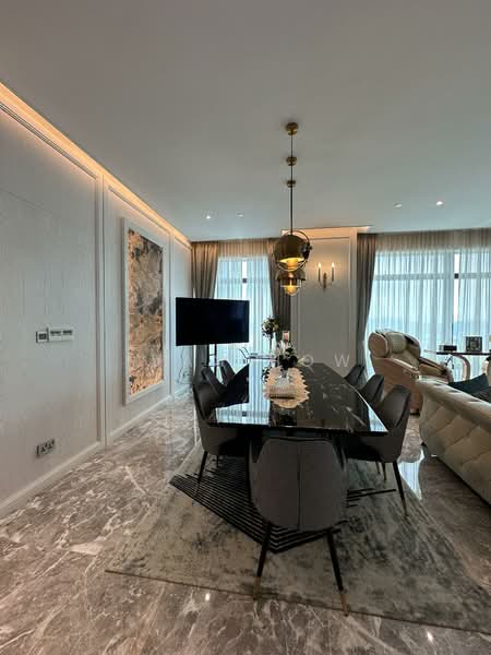 Service Residence for Rent at Four Seasons Place - Ivan How - Dining Room - PropertyGuru.com.my
