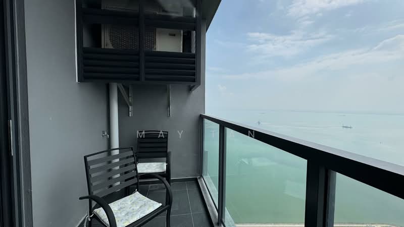 Servis Apartment untuk Dijual di Marriott Residence @ Gurney - May Tan - Balcony - PropertyGuru.com.my