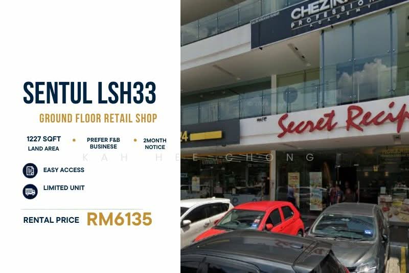 Rumah Niaga untuk Disewa di Sentul (Kuala Lumpur) - Kah Hee Chong - Exterior - PropertyGuru.com.my