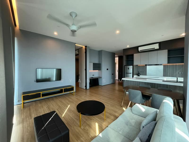 Service Residence for Sale at City of Dreams - Ryan Sim - Living Room - PropertyGuru.com.my