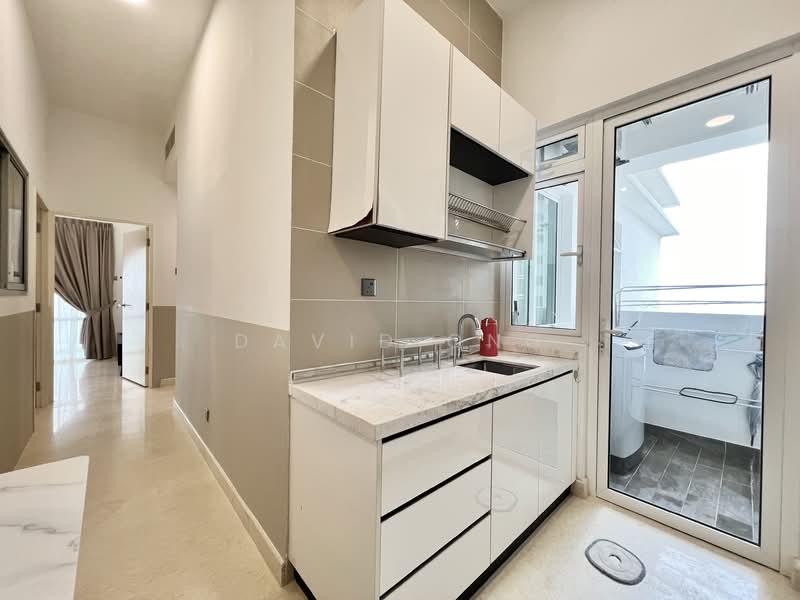 Servis Apartment untuk Dijual di Twin Tower Residence - David Ong - Kitchen - PropertyGuru.com.my