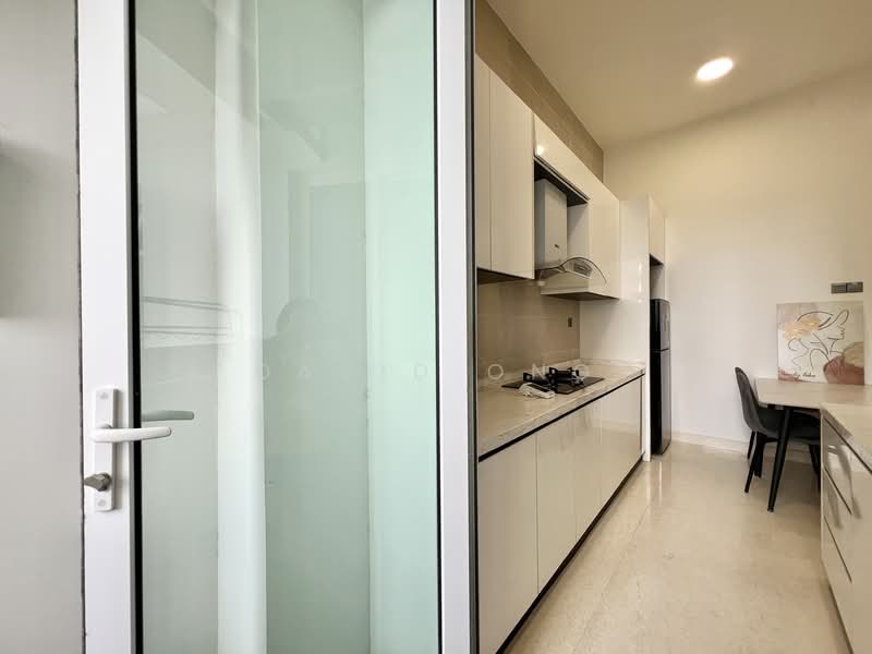Servis Apartment untuk Dijual di Twin Tower Residence - David Ong - Kitchen - PropertyGuru.com.my