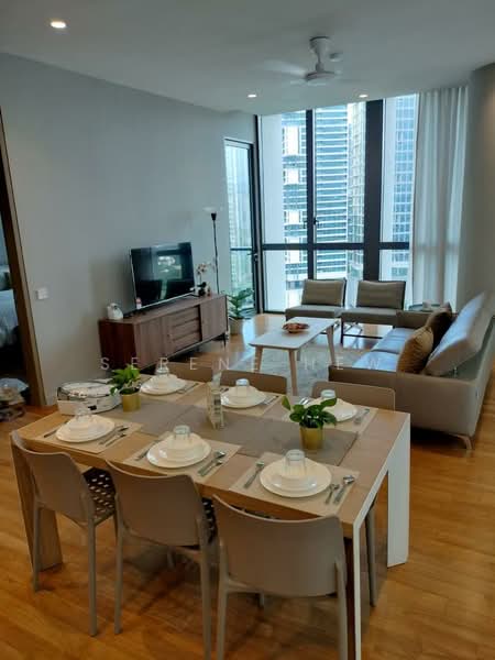 Service Residence for Sale at The Conlay - Serene Hew - Living Room - PropertyGuru.com.my