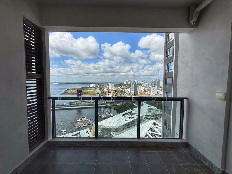 Condominium for Rent at R&F Princess Cove Phase 2-Seine Region - Benjamin Oh - Balcony - PropertyGuru.com.my
