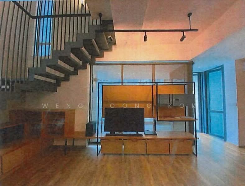 Kondominium untuk Disewa di Twy Duplex Condos - Weng Loong Kok - Living Room - PropertyGuru.com.my
