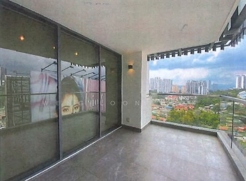 Kondominium untuk Disewa di Twy Duplex Condos - Weng Loong Kok - Balcony - PropertyGuru.com.my