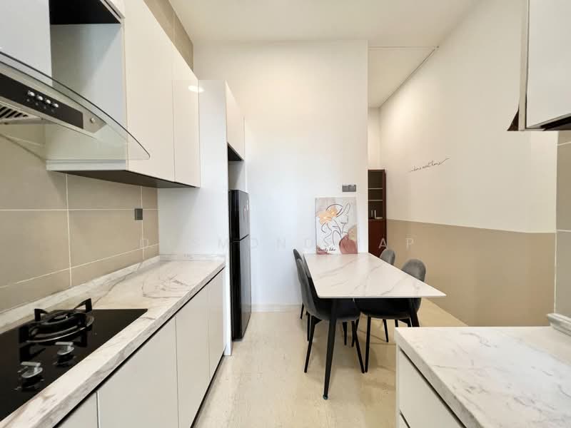Servis Apartment untuk Dijual di Twin Tower Residence - Desmond Yap - Kitchen - PropertyGuru.com.my