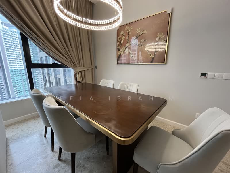 Service Residence for Rent at Pavilion Ceylon Hill - Deela Ibrahim - Dining Room - PropertyGuru.com.my