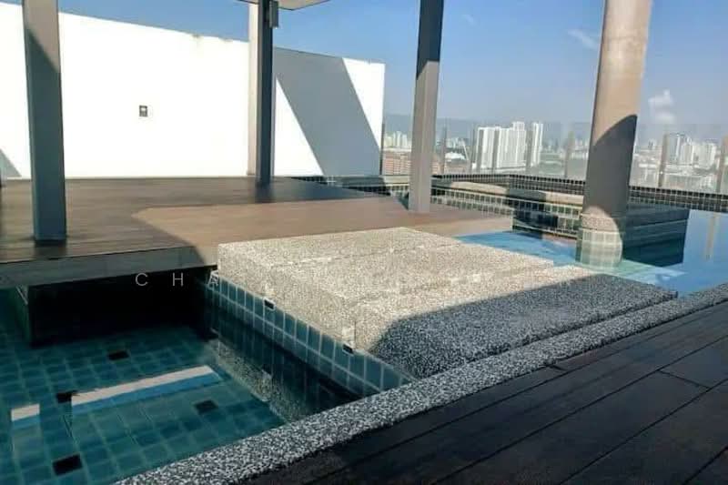 Servis Apartment untuk Disewa di Cube @ One South - Chai Ming Hern - Pool - PropertyGuru.com.my